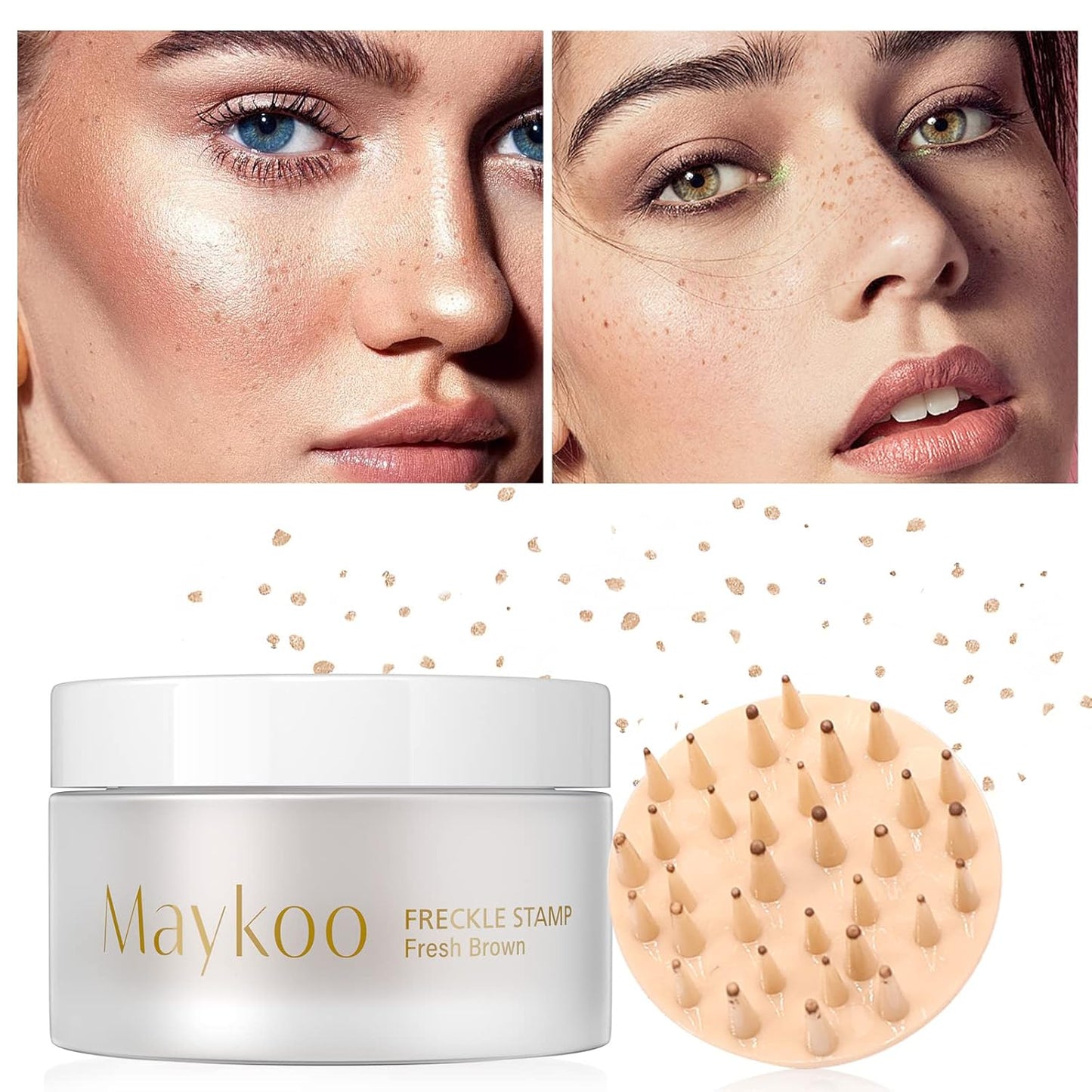 Natural-Like Freckle Pen - Waterproof Makeup for Sun-Kissed Look | Chestnut, 15g