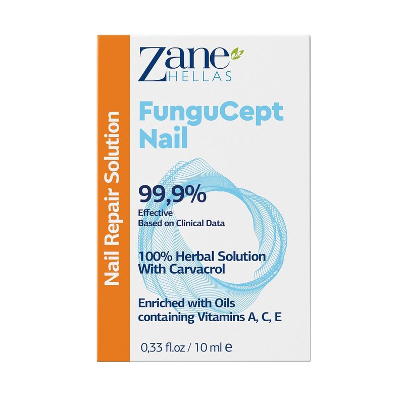 FunguCept Nail Solution - Treat Discolored, Thickened Nails | 0.33 oz (10ml)