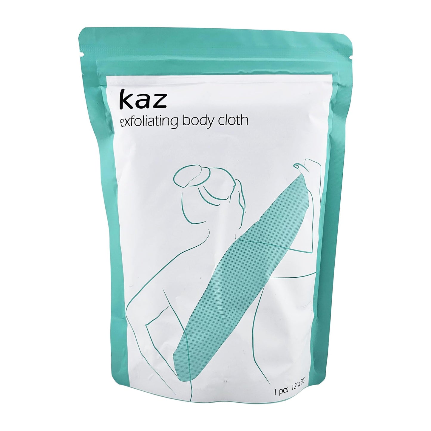 Waxness Kaz Exfoliating Body Cloth Nylon Body Scrubber for Back & Body, Dead Skin Removal - Professional Skin Care