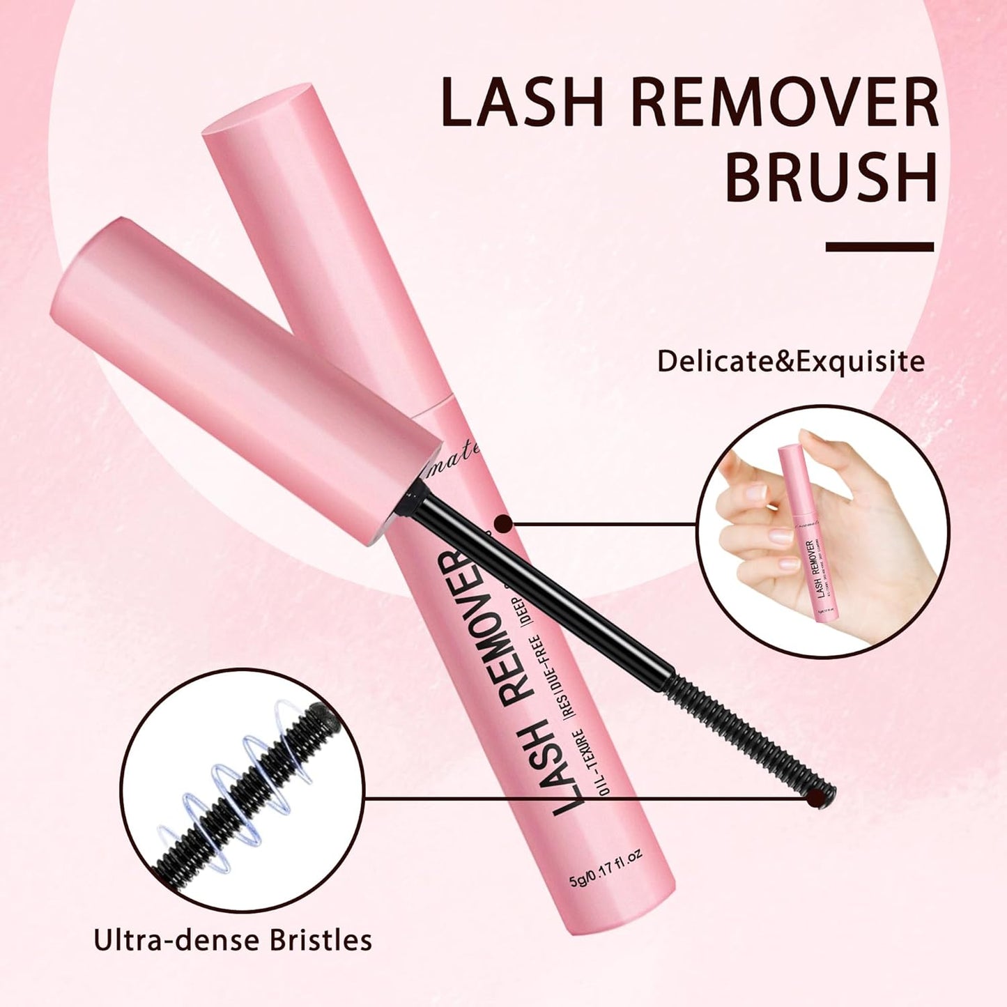 Cluster Lash Glue Remover - Gentle Oil-Based Solution for Easy DIY Eyelash Extension Removal | Soothing & Nourishing