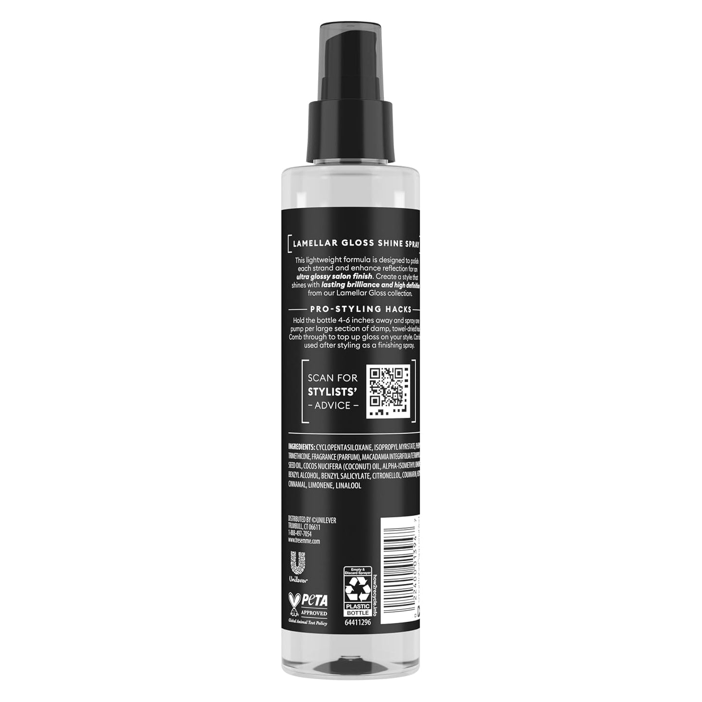 TRESemmé Lamellar Spray - Ultra Shine Gloss for Lasting Brilliance | 6.1 Fl Oz