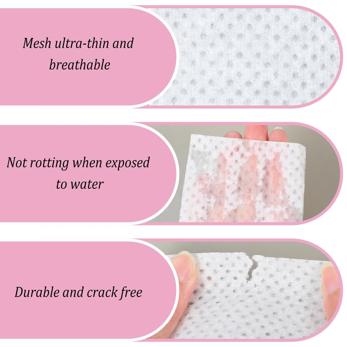 YBEATY 1000 Sheets Disposable Salon Perm Paper Breathable Hair Perm Paper 3.9 × 2.5 inches Regular Perms End Home Salon Tool for Hair Shop Professional Stylist For Hot Cold Curling Styling