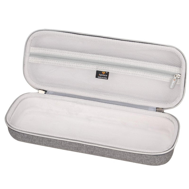 Aproca Case Compatible with Canon ImageFORMULA R10 / ImageFORMULA P-215II Portable Document Scanner, Hard Storage Bag for Accessories -Grey (Case Only)