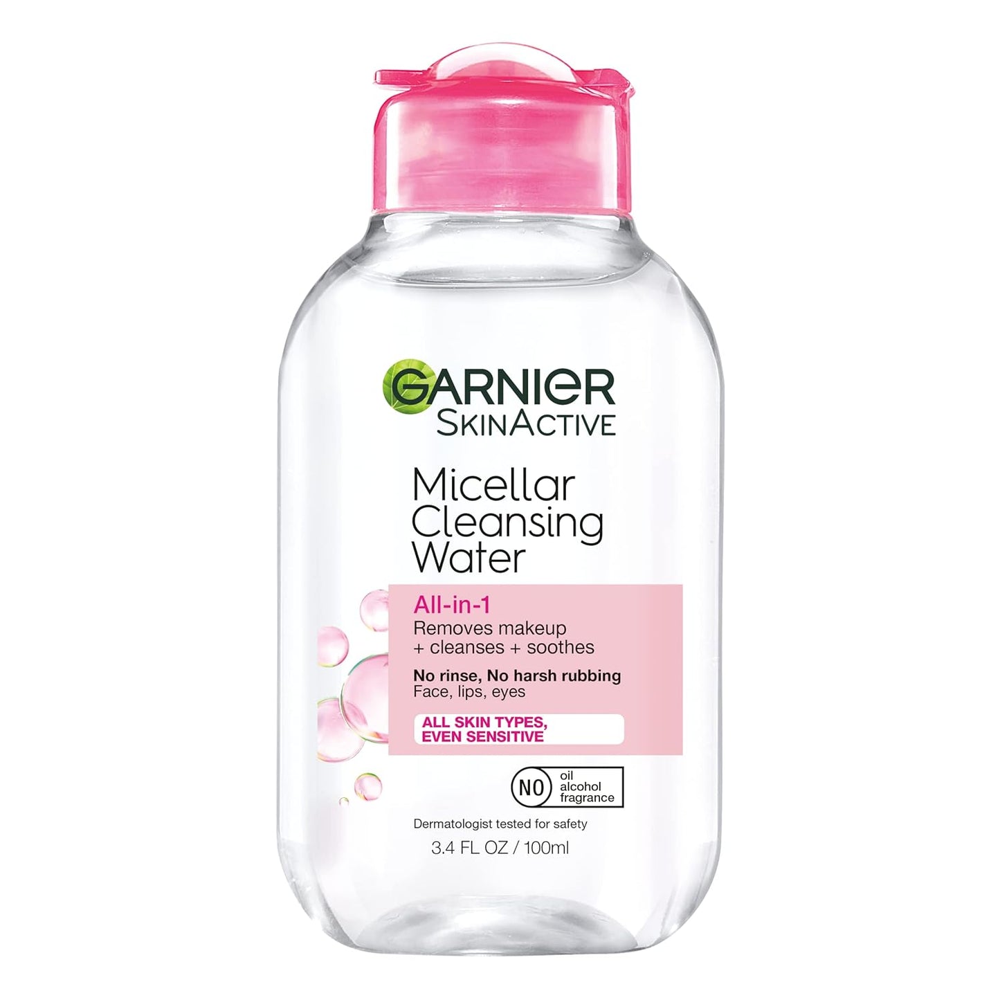Garnier Micellar Water - Hydrating Facial Cleanser & Makeup Remover for Sensitive Skin | 13.5 Fl Oz (400mL)
