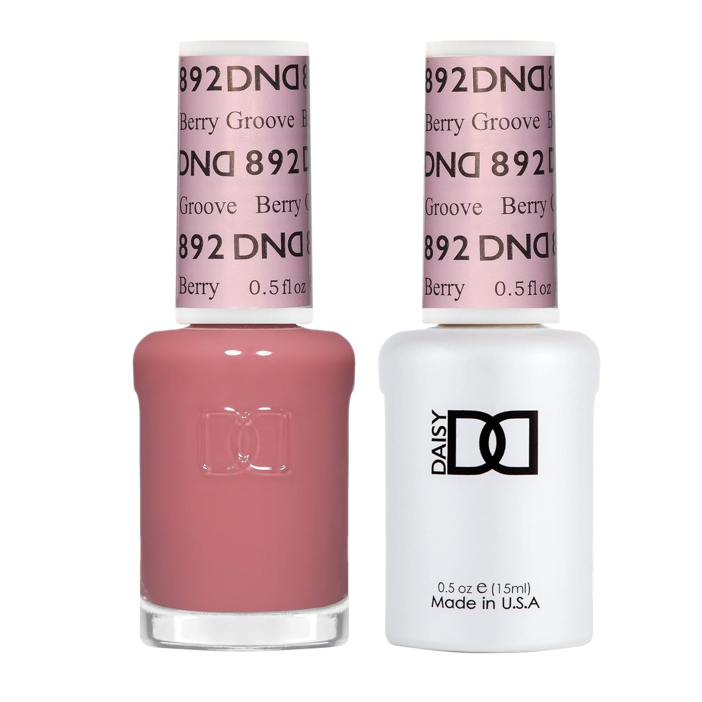 DND Gel Polish Set - Sheer Collection UV/LED Nail Polish Duo | Chip-Free, 0.5 Fl Oz Each