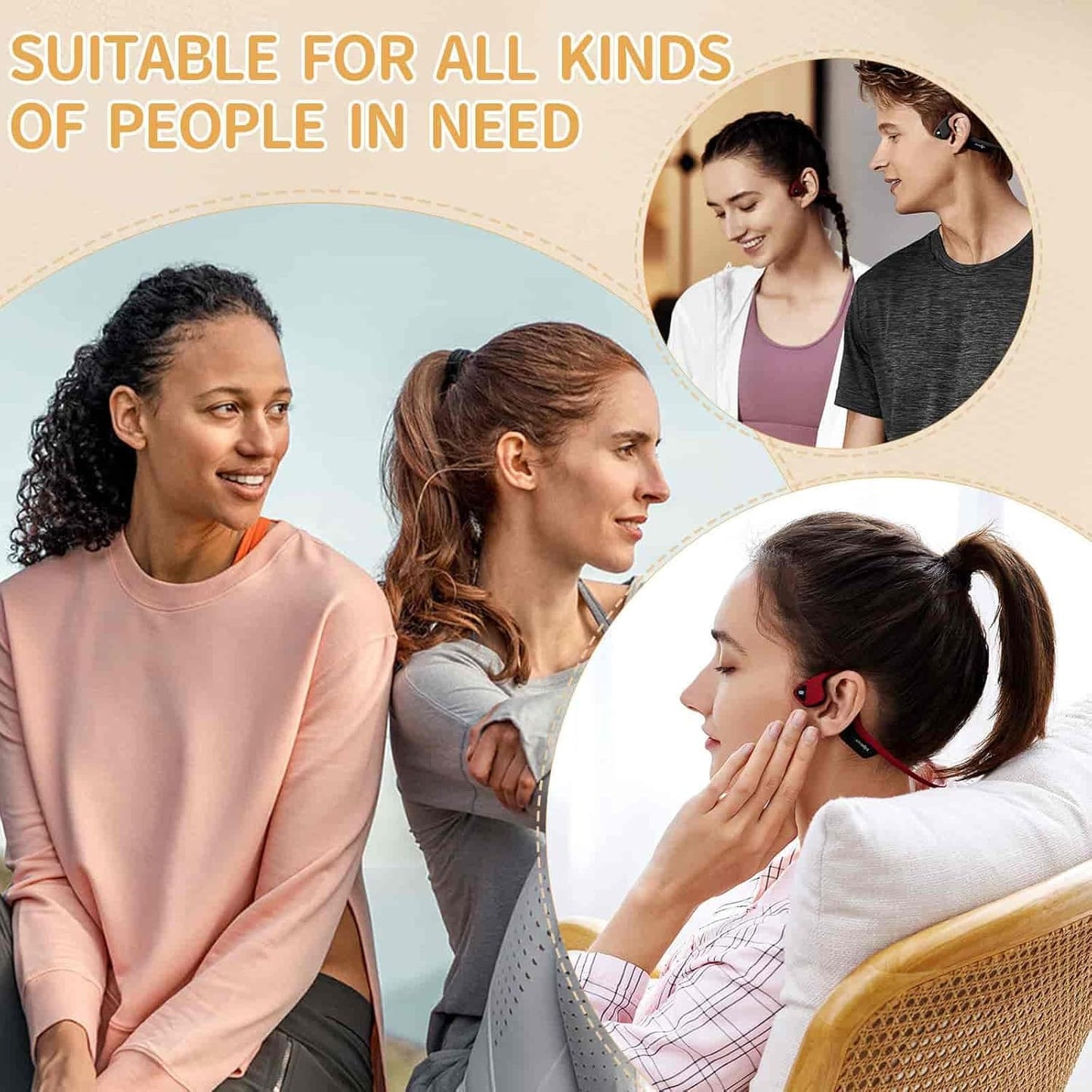 Seamless Elastic Hair Ties - 50 Multicolor Ponytail Holders | No Crease, Snag-Free Design for Travel (4mm)