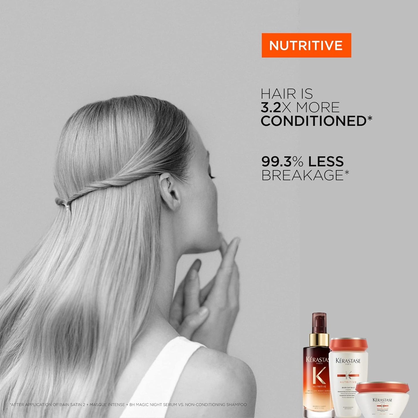 Kerastase Nutritive 8H Magic Night Serum - Nourishing Overnight Treatment for Dry Hair | Enhances Shine & Reduces Frizz