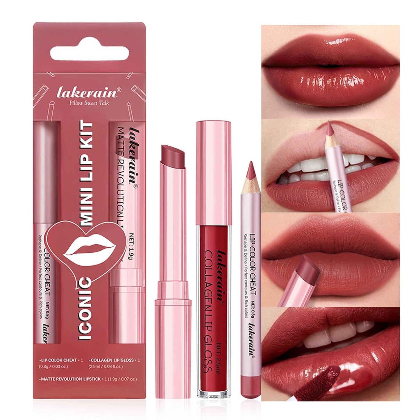 Matte Liquid Lipstick Set - 12Pcs Velvety Nude Lip Stain & Liner | Waterproof Long Wear Makeup Gift Set
