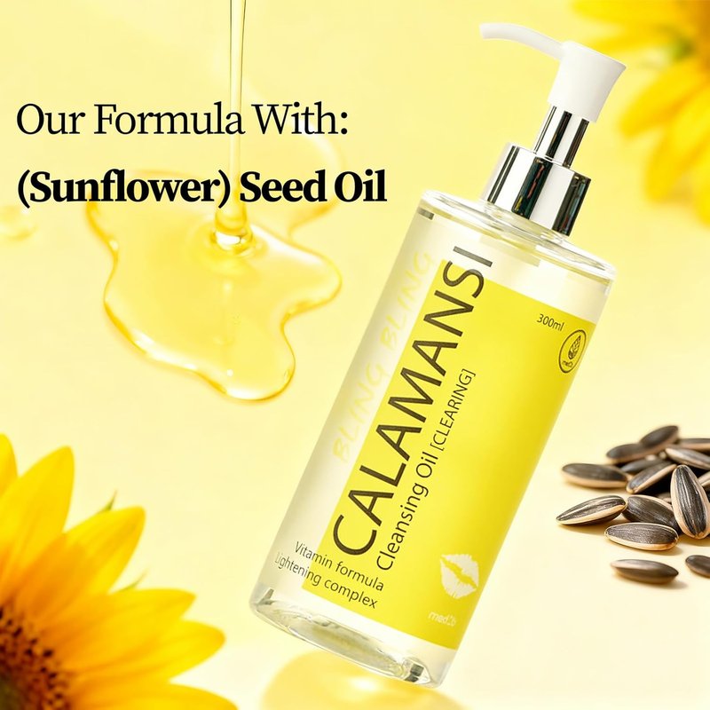 Deep Cleansing Oil - Gentle Face Oil Cleanser for Sensitive Skin | Removes Makeup & Clogs Pores | 10.1 fl. oz. (300 ml)