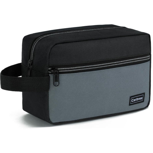 Carbrea Travel Toiletry Bag - Small Tavel Bag for Toiletries, Cosmetics, Accessories, Gifts - Black