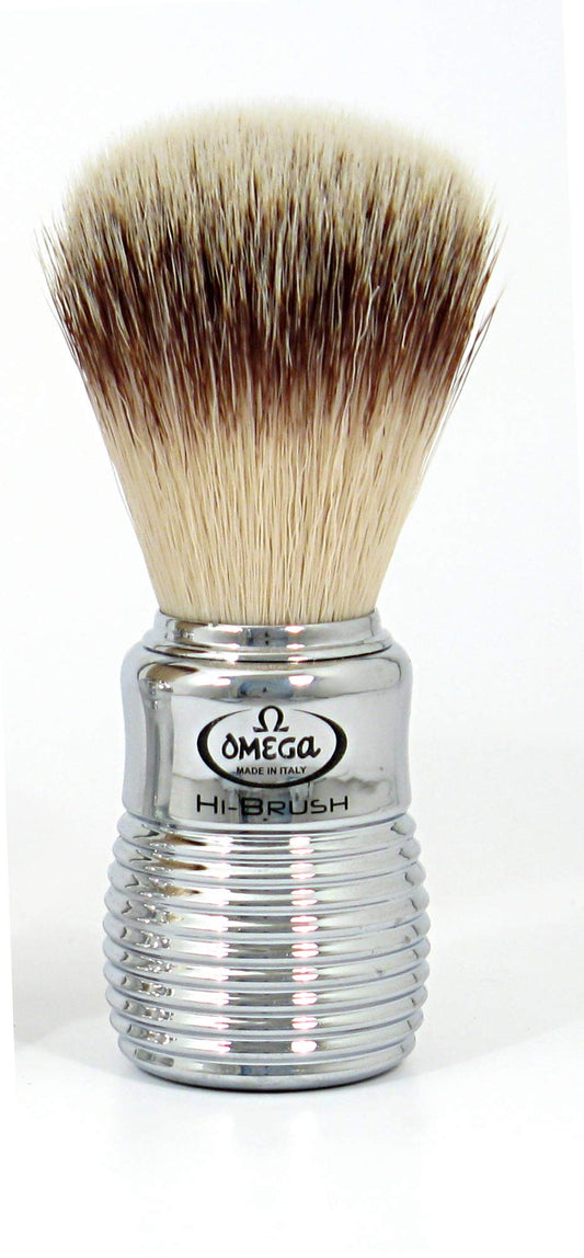 OMEGA Shaving Brush Chrome in Synthetic Rate