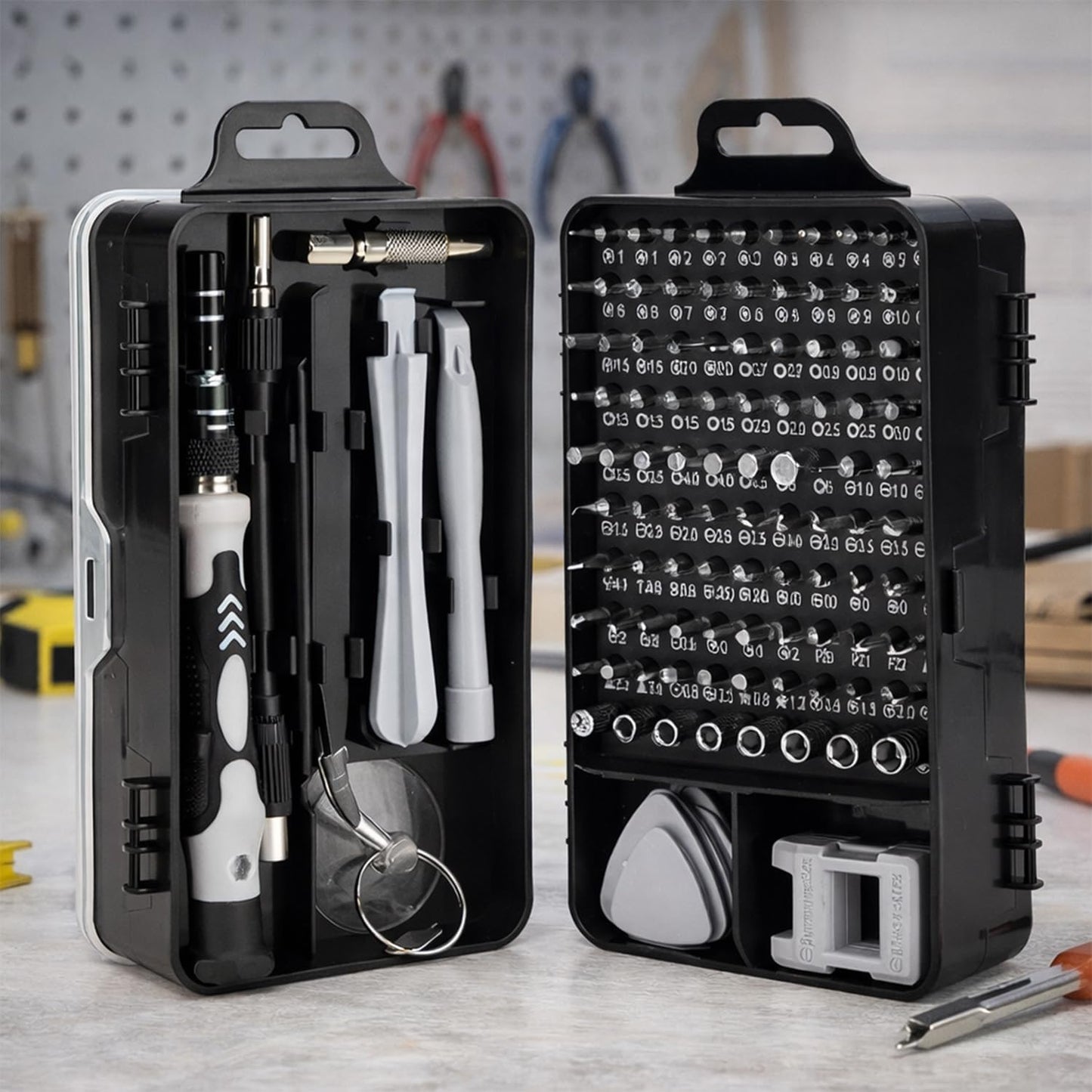 Precision Screwdriver Set - 115 in 1 Magnetic Tool Kit with Flexible Shaft for Laptop, PC, Phone & Watch Repair