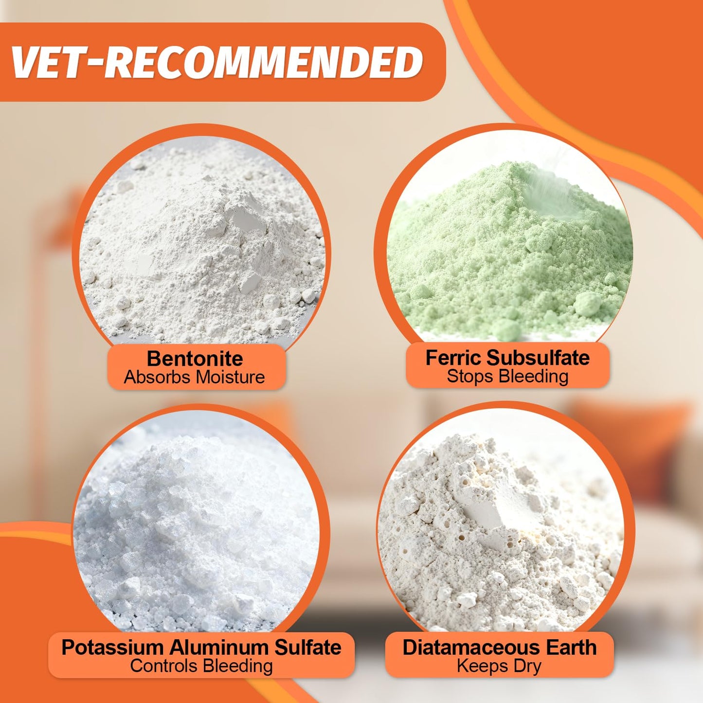 PAW PLANET Styptic Powder for Dogs & Cats -1.76oz Fast Acting Blood Stop Powder for Nail Clipping, Minor Cuts & Wing Clipping,Essential First Aid for Dark Nails (1-Pack)