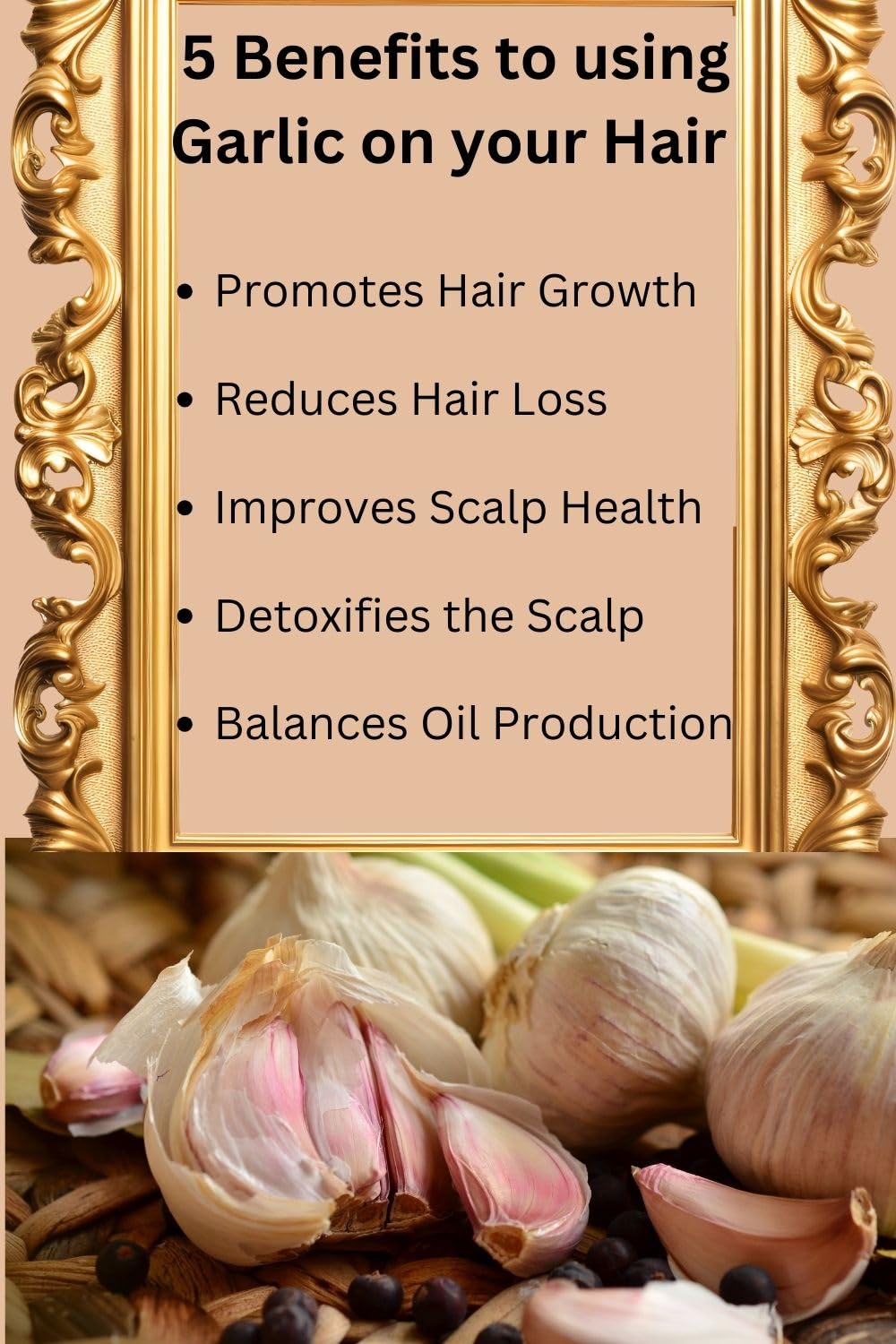 Keratin System Shampoo - Garlic Extract for Thinning Hair | Sulfate & Paraben Free, Promotes Growth