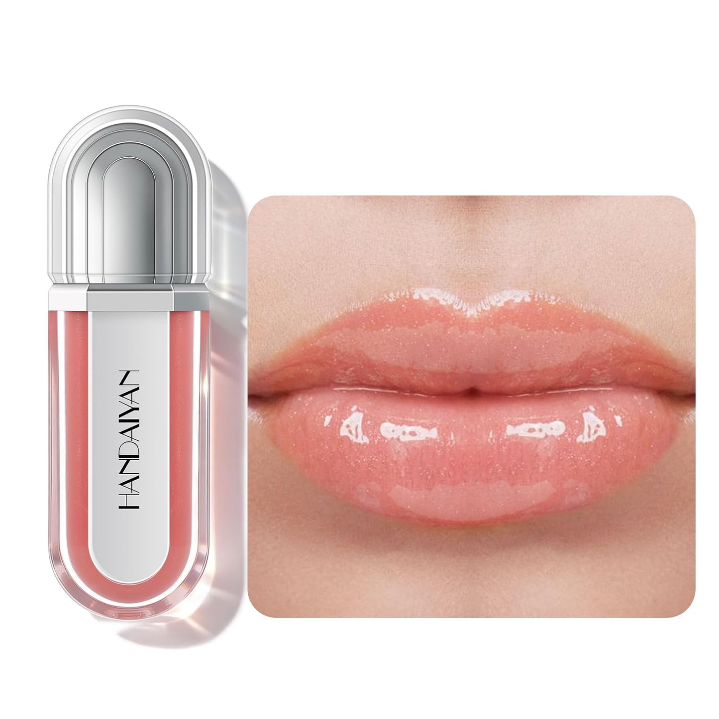 3D Hydra Lip Gloss - Plumping & Hydrating Non-Sticky Formula for Fuller Lips | Cherry Vinyl Shade