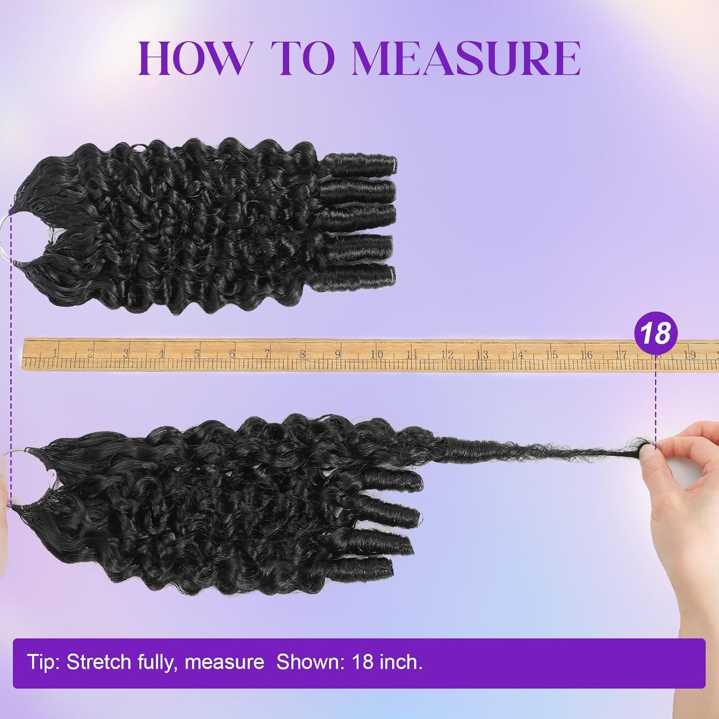 Burmese Curly Crochet Hair - 100% Real Human Hair, Lightweight & Soft | 24 Inch, 120g for Black Women