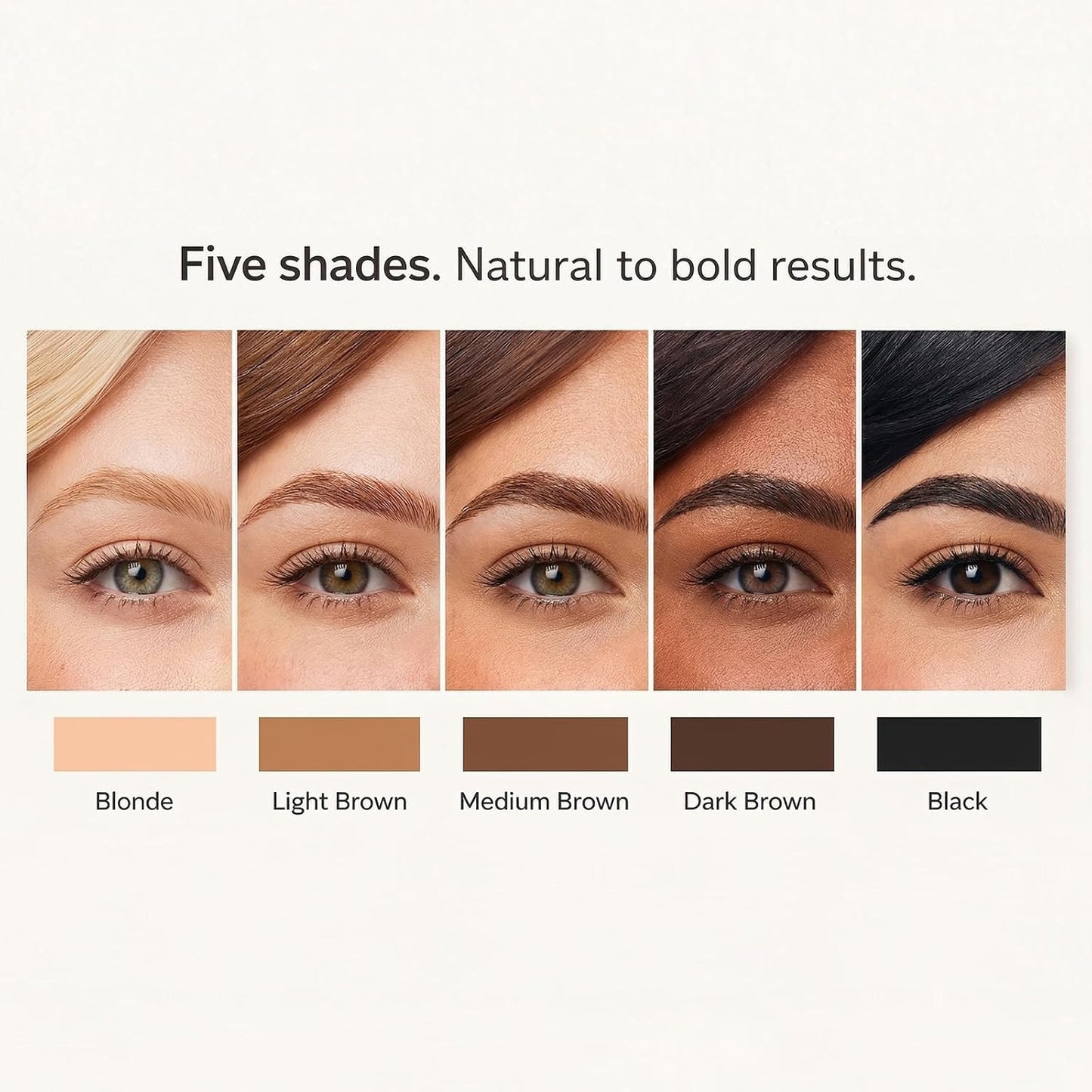 Eyebrow Kit - Professional Hybrid Liquid Brow Makeup for Perfect Shaping