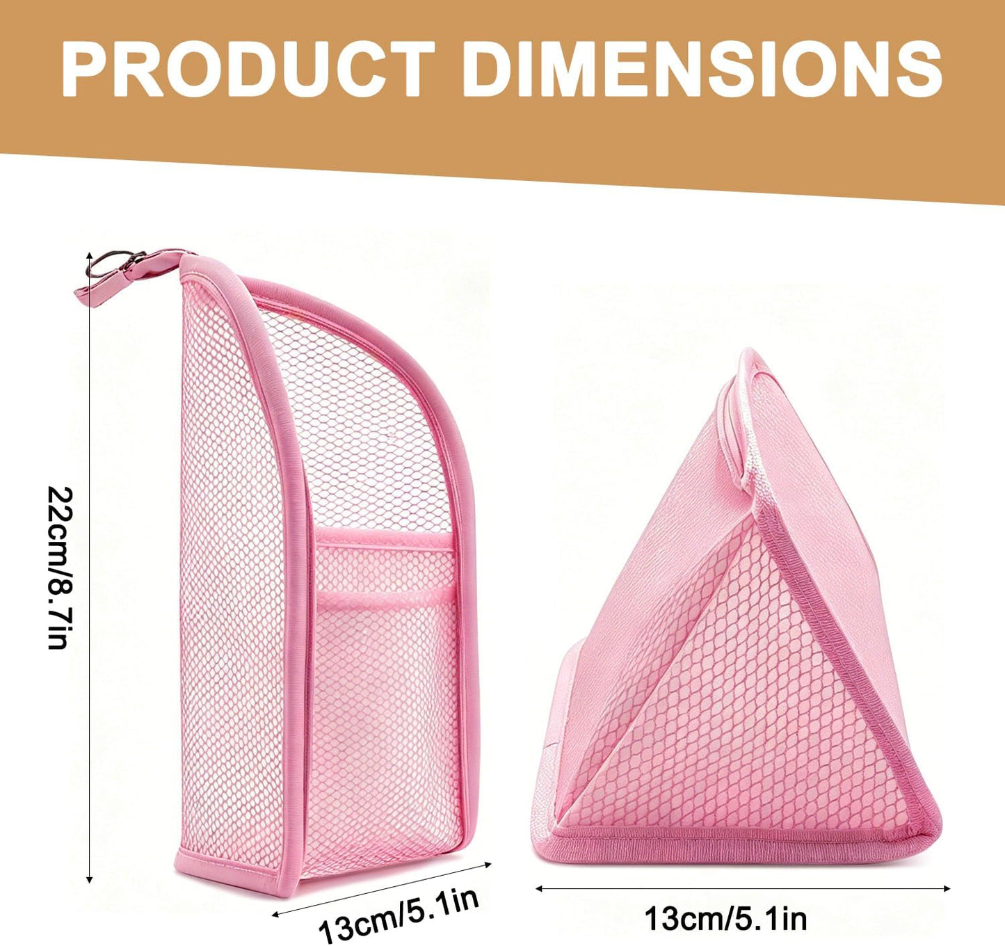 Portable Travel Toiletry Bag - Lightweight & Compact Design | Black Color
