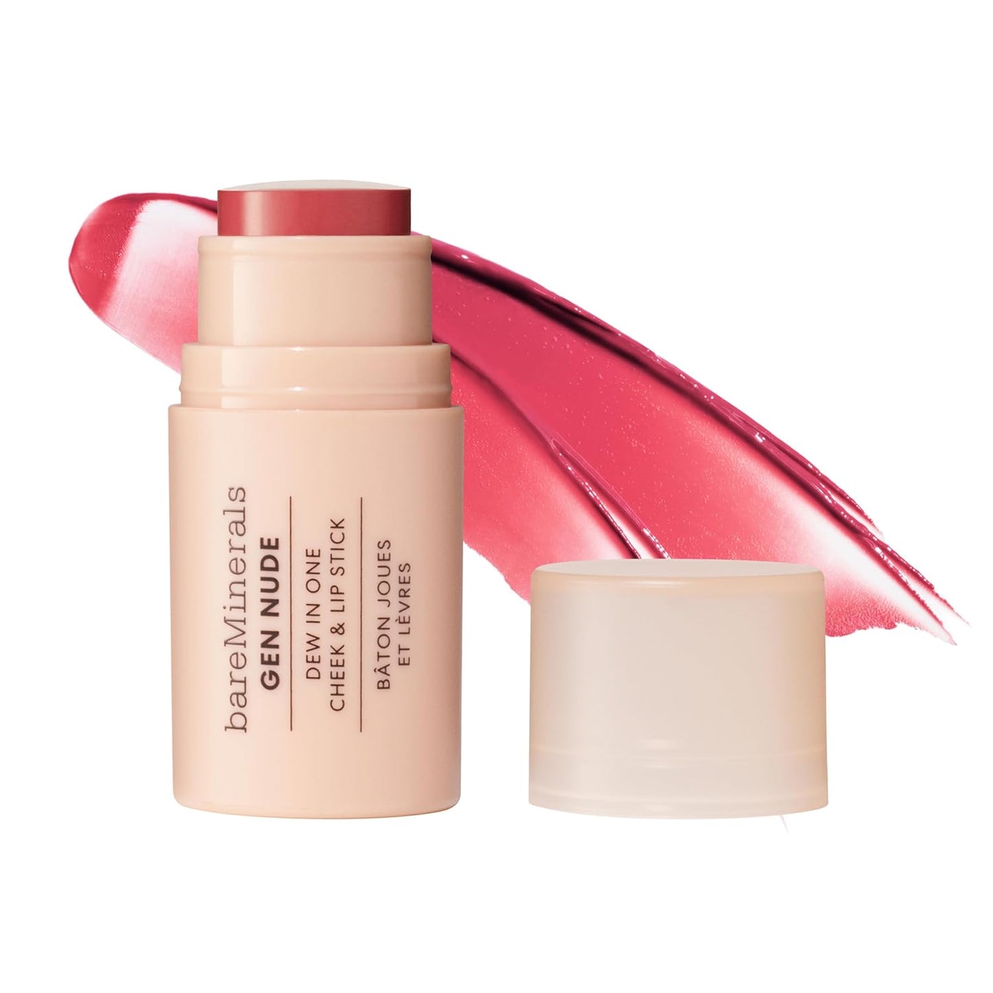 bareMinerals GEN NUDE Multi-Use Cream Balm - Hydrating Cheek & Lip Stick | Travel-Friendly, Buildable Color