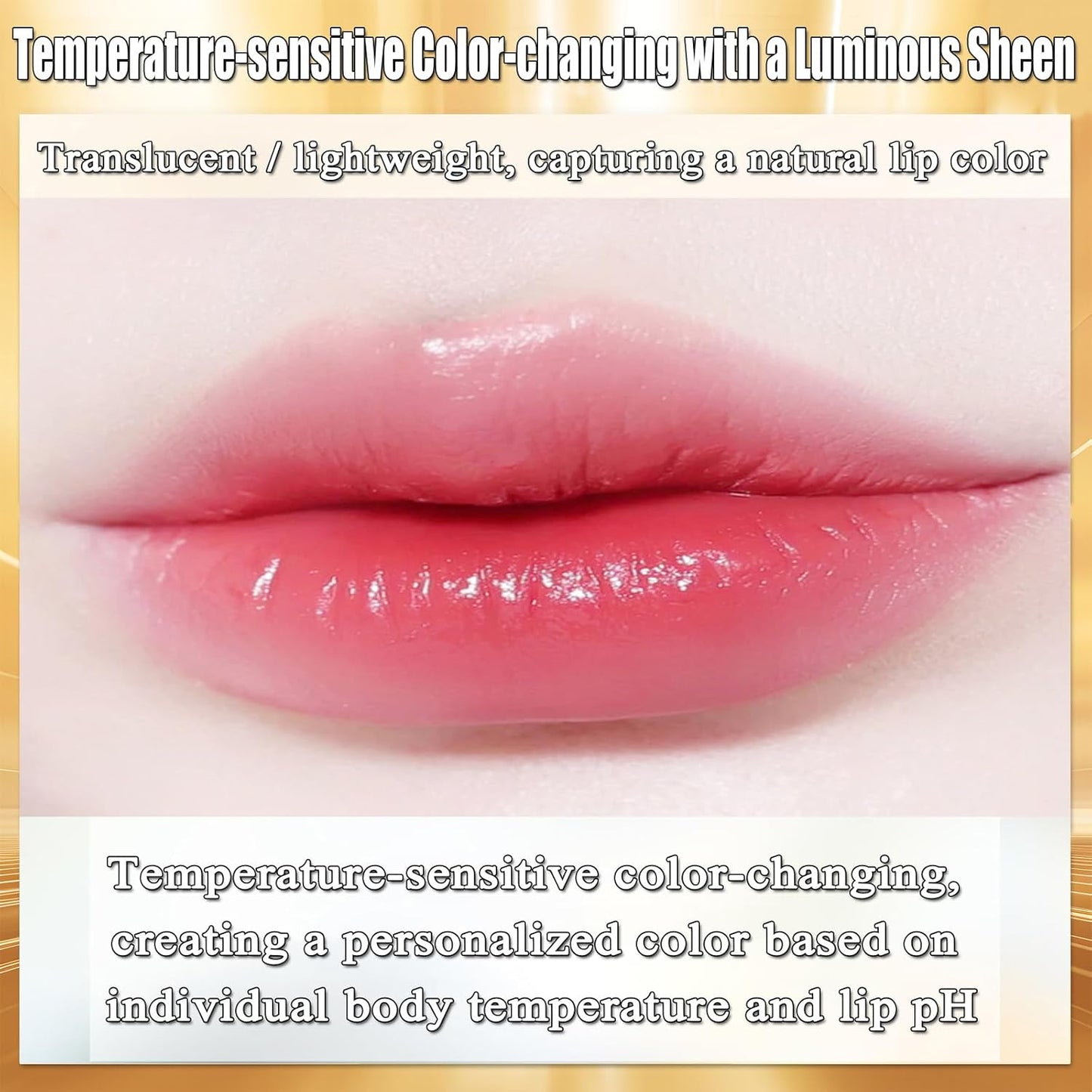 Color Changing Lipstick - PH Adjusting Formula for Older Women | Non-Sticky, Long-Lasting Hydration, All Skin Tones