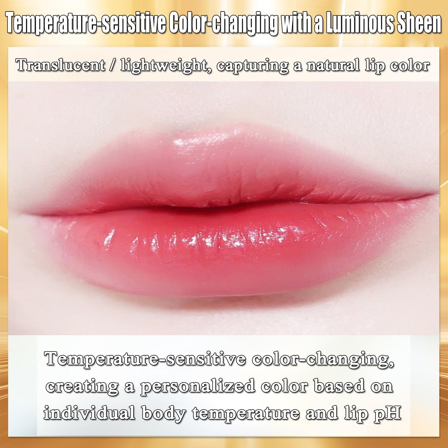 Vingtank Color Changing Lipstick - PH Adjusting Lipstick for older Women