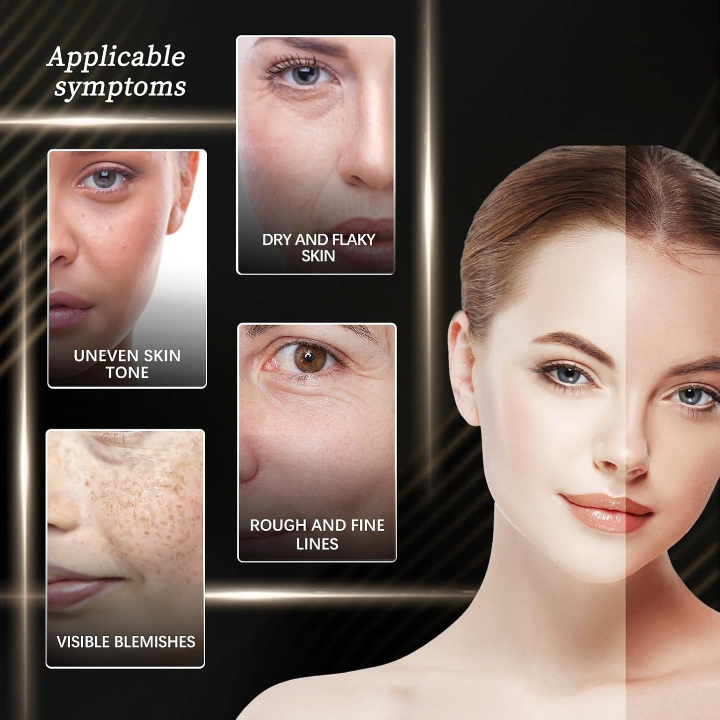Luxury Anti-Wrinkle Foundation Stick SPF 50+ | Hydrating Matte Formula, Travel Size, 1.42 Fl Oz