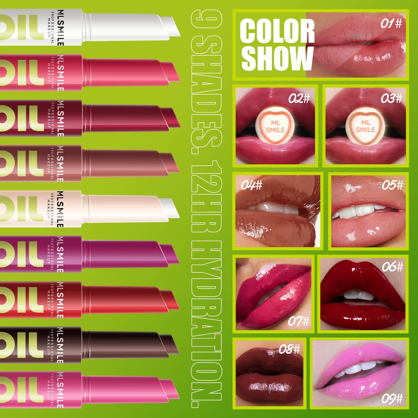 Lissymuse Hydrating Fat Lip Oil Gloss Set, 3pcs Non-Sticky Moisturizing Smooth Glossy Finish Lip Glow Oil, Tinted Plumping Butter Lipgloss Long Lasting Lips Balm - Lips Care Stuff for Women Girls Teen