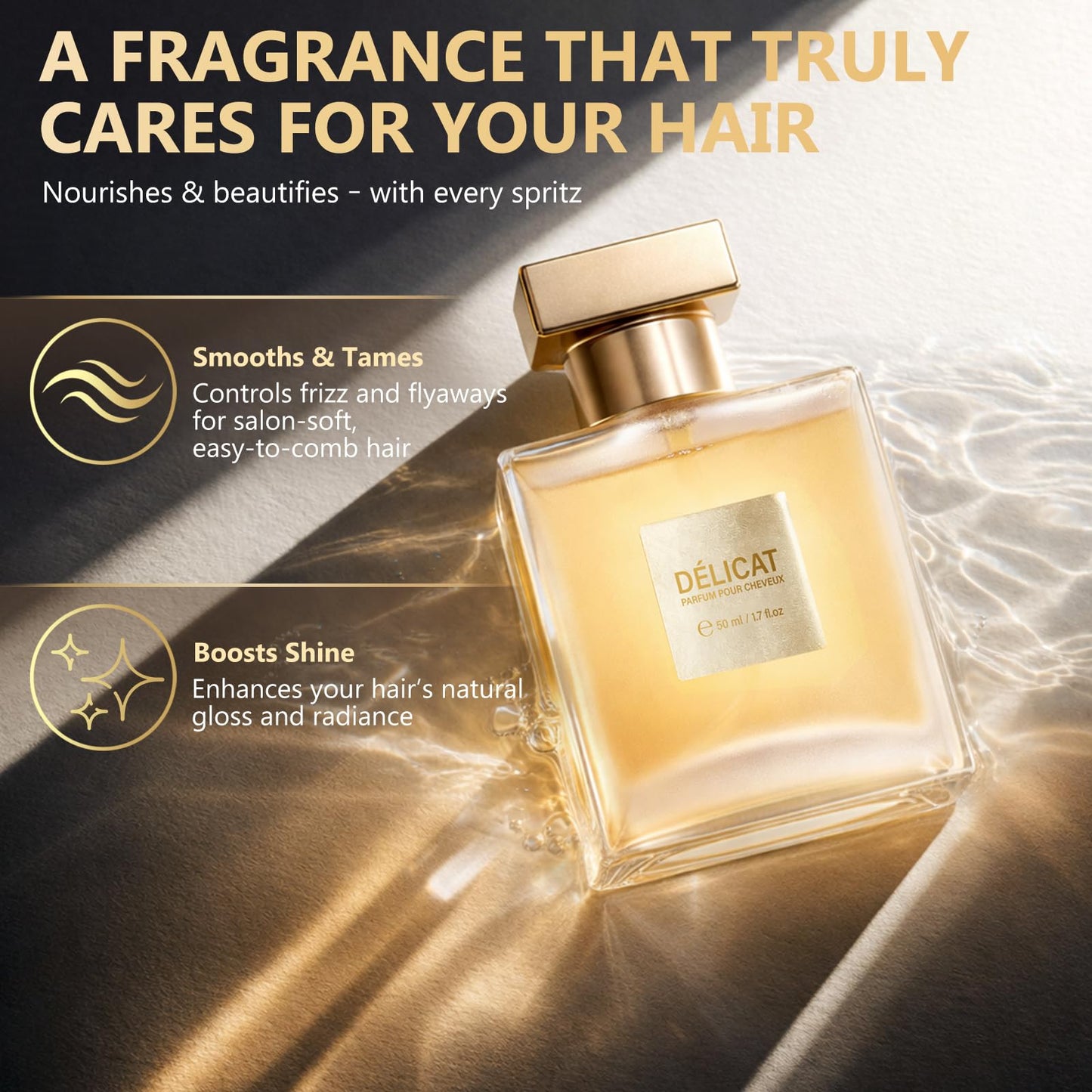 EXVITAMIN Hair Perfume, Hair Perfume for Women, Pheromone Fragrance for Dry Damaged Hair - Infused with Nourishing Botanicals, Frizz Control Fragrance Mist, Long-Lasting Scent