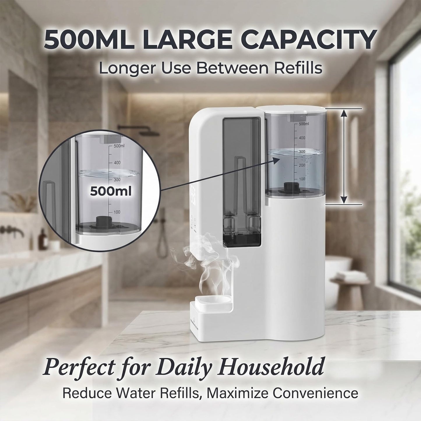 Live Full Hot Towel Dispenser, Hot Face Towel Heater Machine, 5-Second Rapid Heating, 55°C Constant Temp Heated, Suitable for Skincare, Cleansing and Physical Therapy (60Towel)