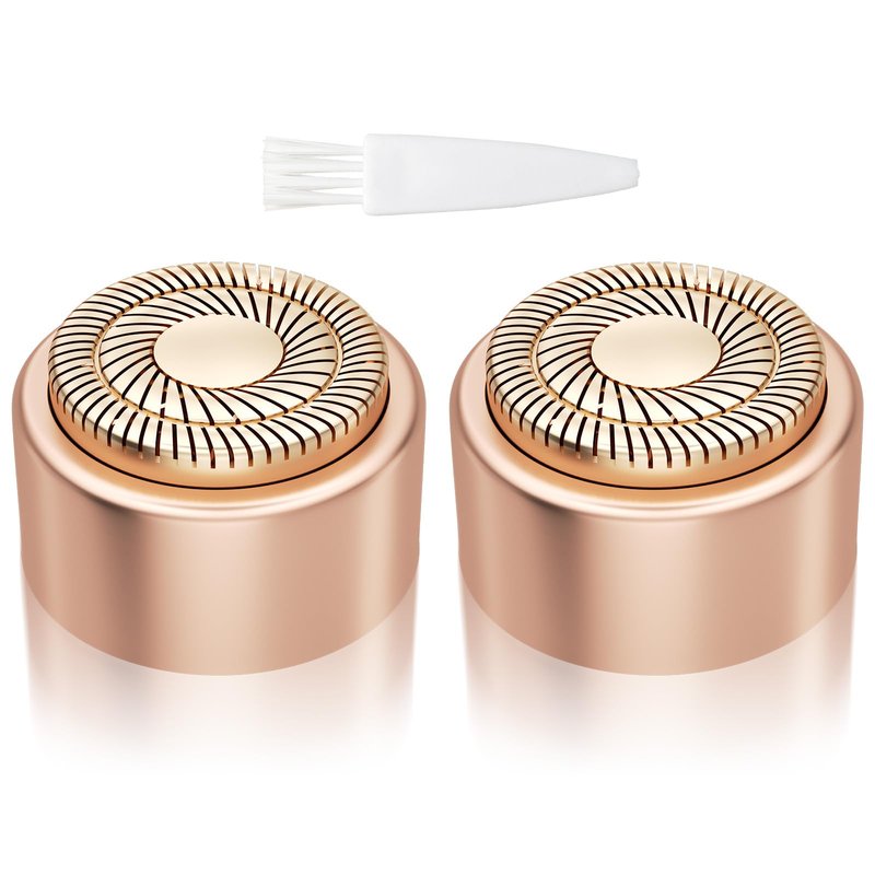Dealswin Replacement Heads Generation 3 for New Flawless Finishing Touch Facial Hair Remover, Upgraded Gen 3 Replacement Blades for Flawless Razor, 2 Pack (2)