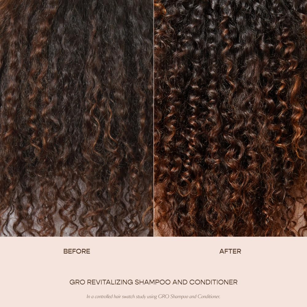 VEGAMOUR GRO Revitalizing Conditioner - Smooth & Strengthen Thinning Hair | Vegan, Cruelty-Free, 8 Fl Oz