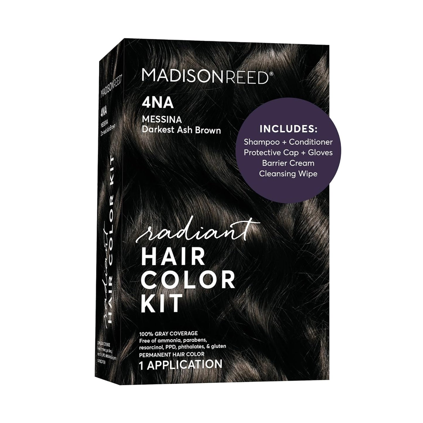 Madison Reed Radiant Hair Color Kit - 5RV Dark Garnet Red | Vivid Permanent Dye for Bold Color & Maximum Shine
