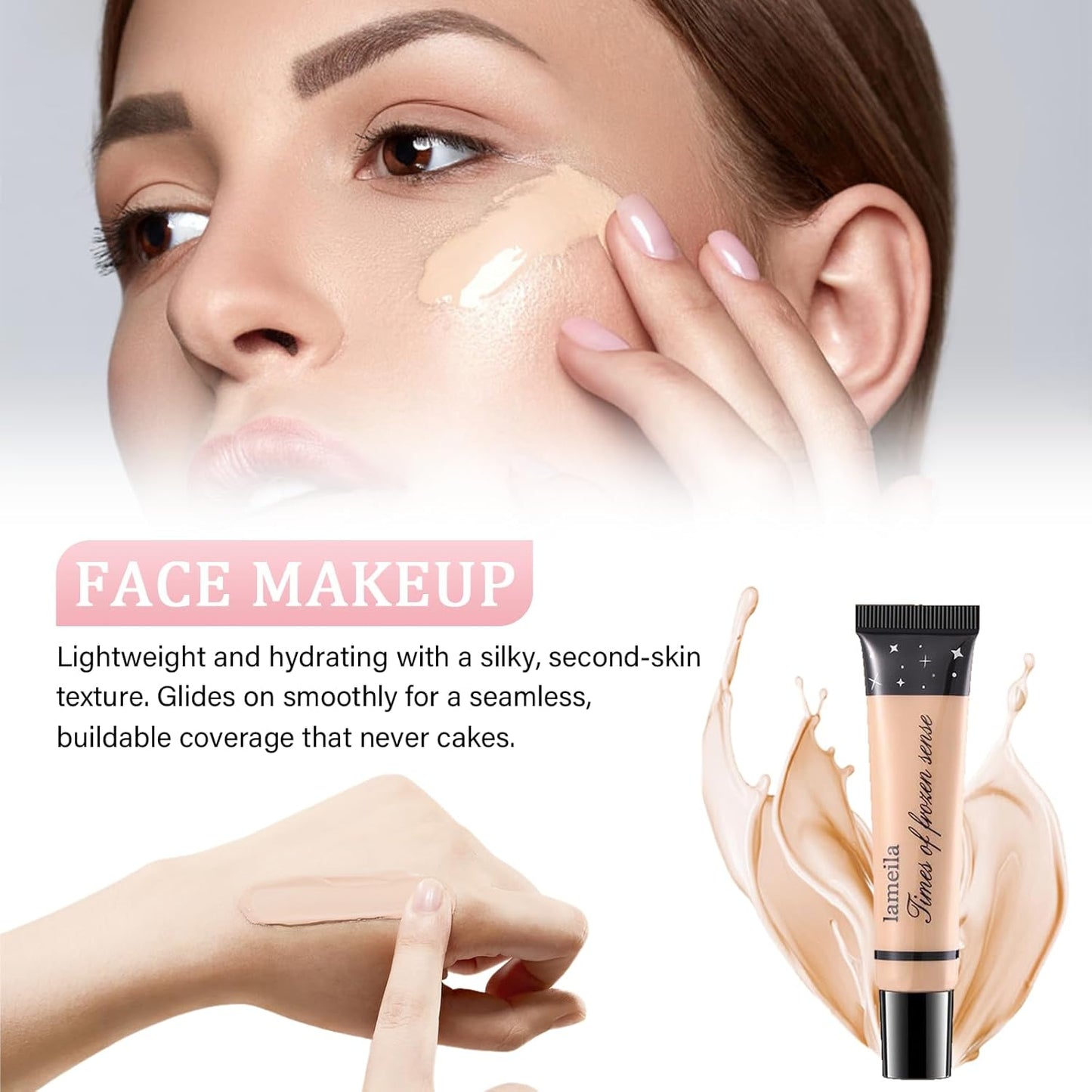 Makeup Set for Women - Complete Makeup Kit for Beginners & Professionals | Travel-Friendly Essentials, Eyeshadow Palette & Lip Gloss