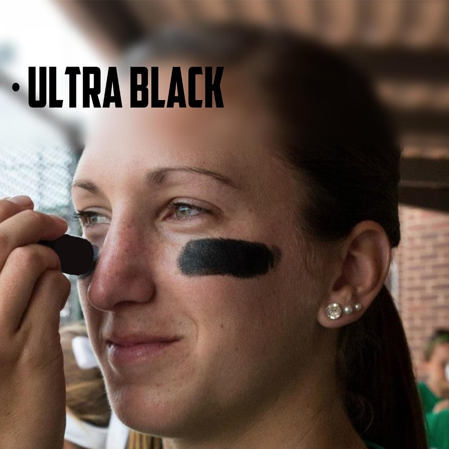 Black Eye Black Stick - 3 Pack Anti-Glare Sports Eyeblack for Baseball, Football, Softball | Waterproof Grease Paint for Athletes & Fans