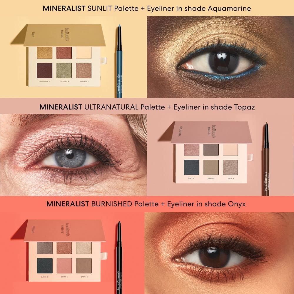 Mineralist Lasting Eyeliner - Waterproof, Smudge-Proof, Vegan | Long-Lasting Color
