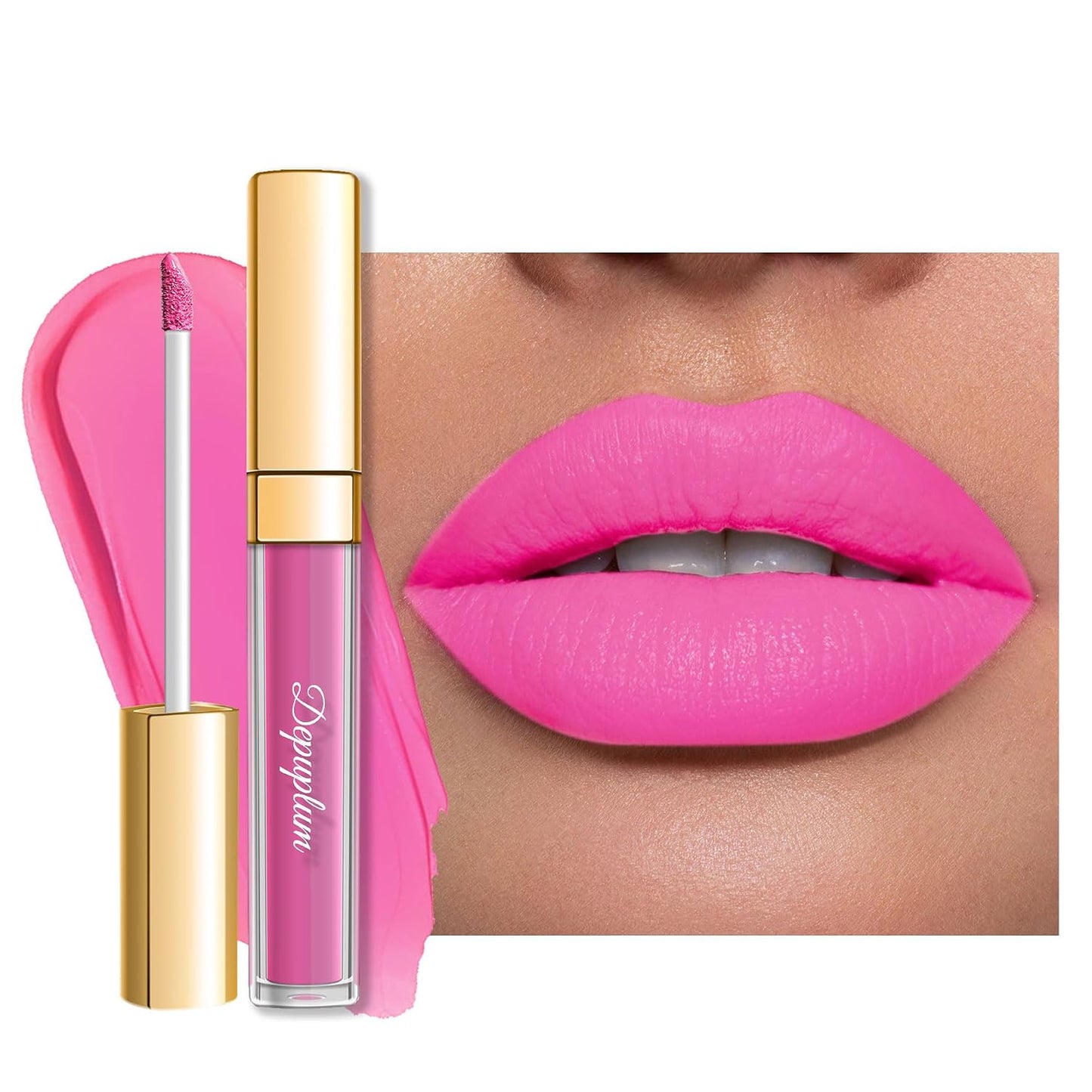 Nude Red Matte Lipstick - SuperStay Long-Lasting, Smudgeproof & Transferproof | Cruelty-Free Liquid Lip Color