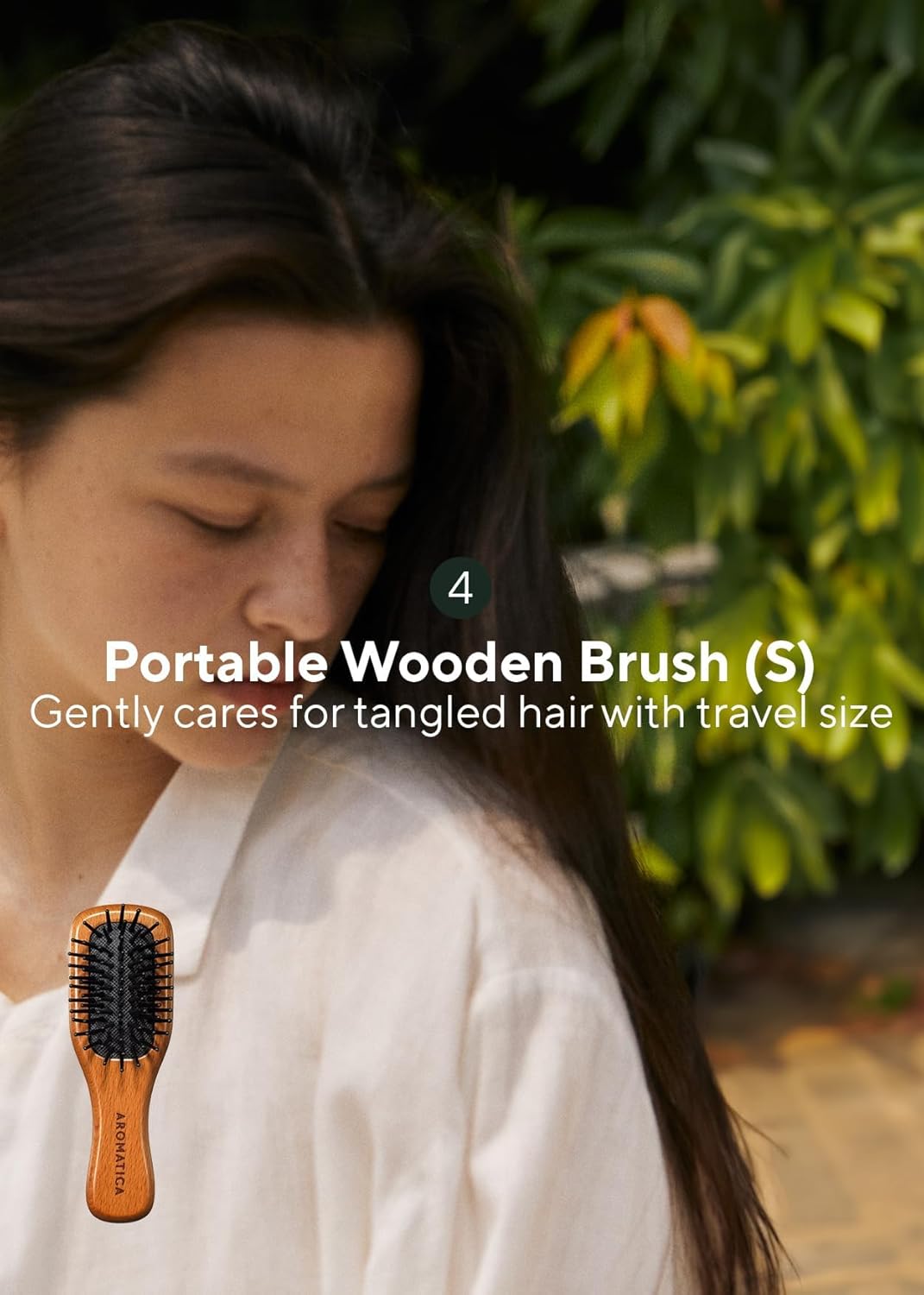 Aromatica Rosemary Scalp Scaling Trial Kit | Travel Size Korean Hair Care with Mini Brush & Vegan Formula for Hair Growth