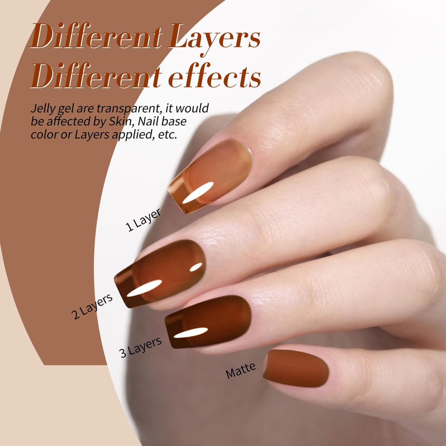 BORN PRETTY 7ML 6Colors Gel Nail Polish 20251222C