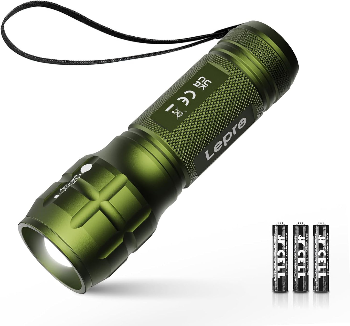 LED Flashlights - High Lumens Waterproof Tactical Flashlight | Adjustable Focus for Outdoor & Emergency Use