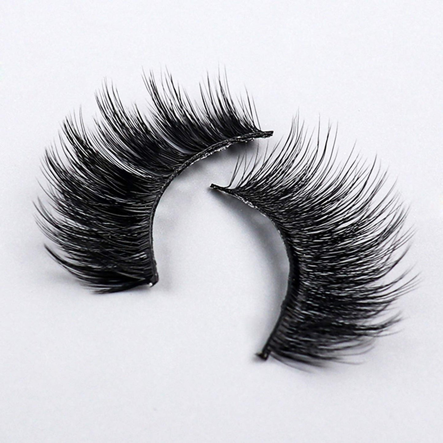 AROIC 30 Pairs False Eyelashes Kit - 3D 6D Volume Wispy Lashes with 6 Styles, Soft Lightweight Natural Look, Reusable Handmade Fluffy Lashes for Women Girls(Everyday/Cat Eye/Mink Effect/Party)