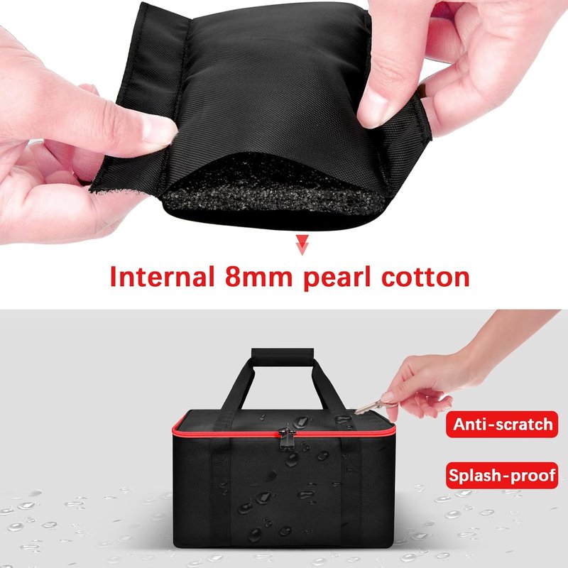 Pet Grooming Kit Organizer - Travel & Home Use Case for Clippers, Nail Grinder & Brushes | Compatible with Oneisall & Neabot Neakasa P1 Pro