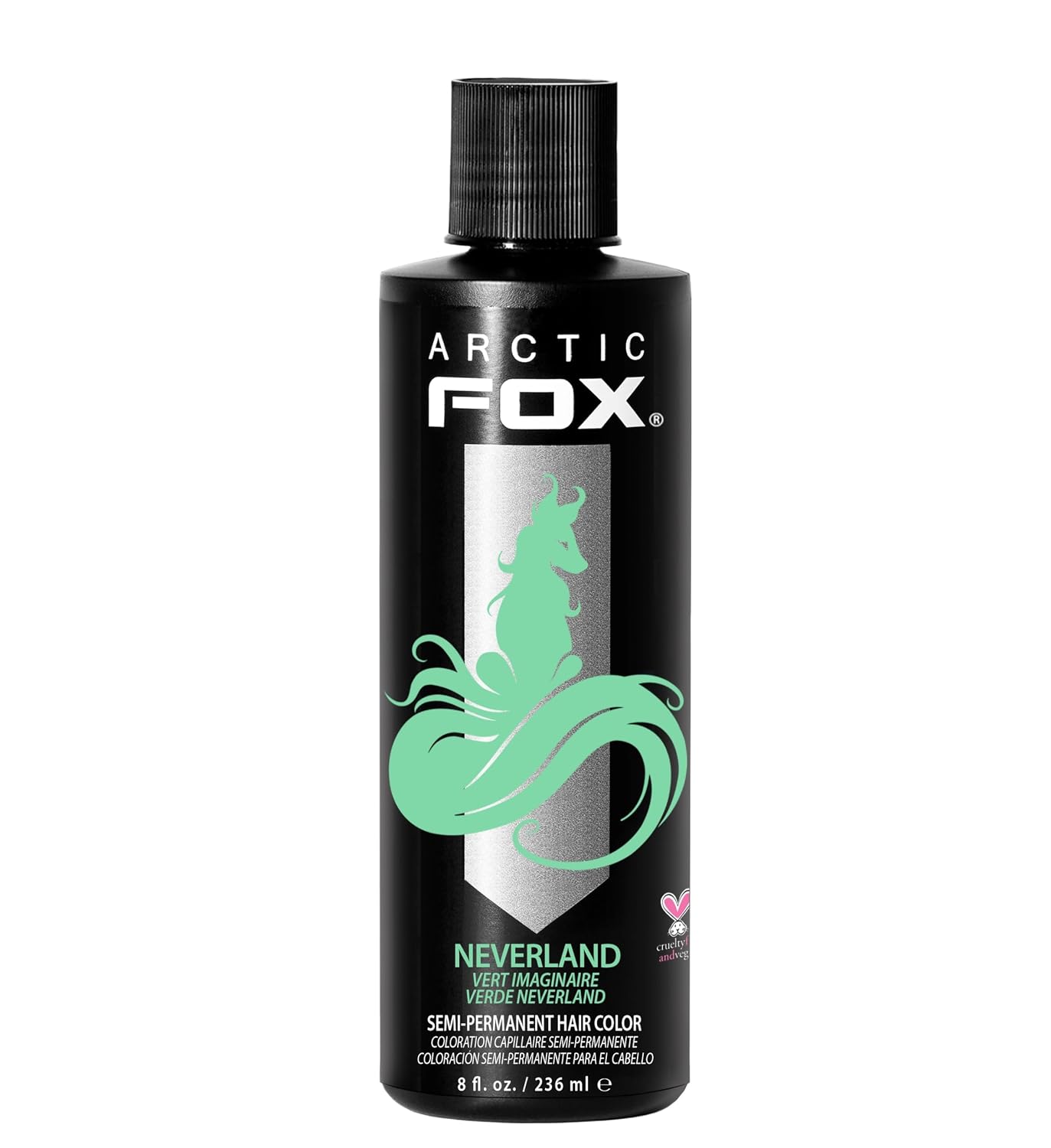 Arctic Fox Semi-Permanent Hair Dye - Vibrant Purple AF Color | Vegan, Ammonia-Free, 4 Fl Oz