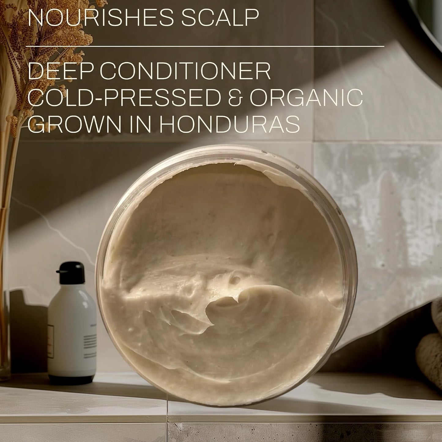 Deep Conditioning Hair Mask - Intensive Moisture Treatment for Dry, Damaged Hair | 8 fl oz