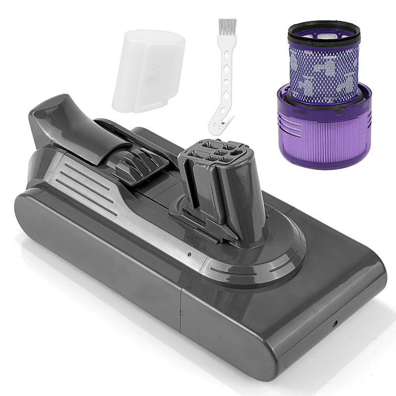 UU-Beniminia V12 Replacement Battery, Compatible with Dyson V1215 Detect Series. 3200mAh V12 Battery fits V12 SV20/SV26/SV30/SV34/SV35/SV46 vacuums (not Compatible with V11/SV12)