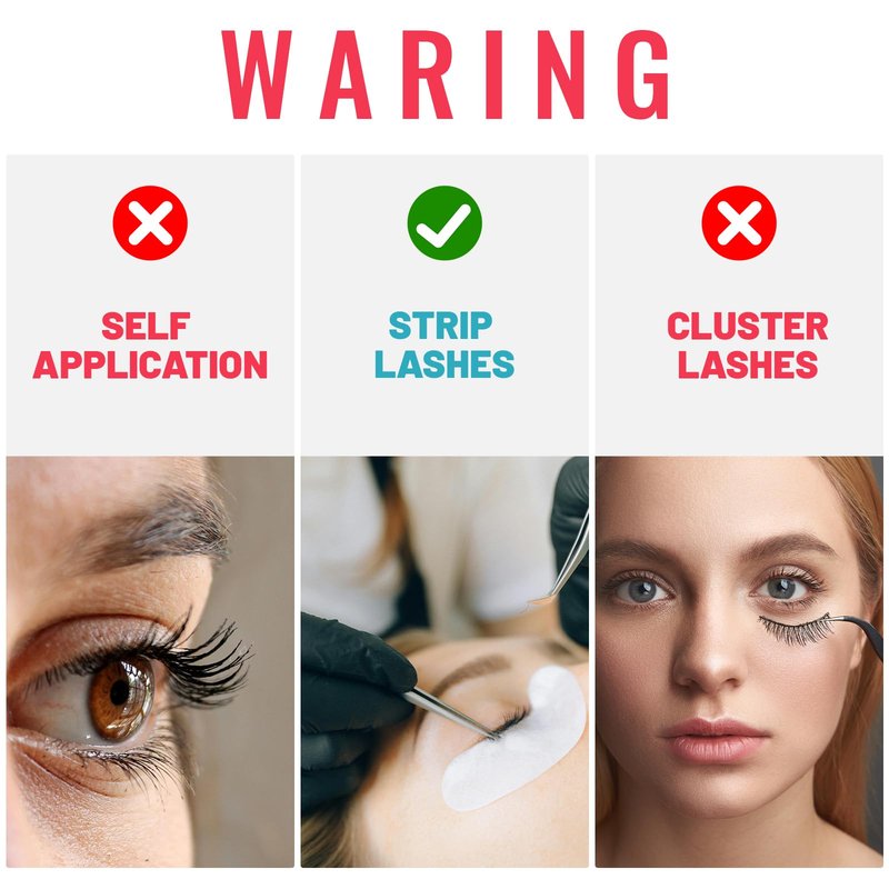 NATUHANA Eyelash Extension Glue 1 Sec Drying (0.17fl.oz / 5ml)/Up to 8 Weeks Retention,Waterproof Lash Extension Glue for Adhesive Professional Use Only,Black