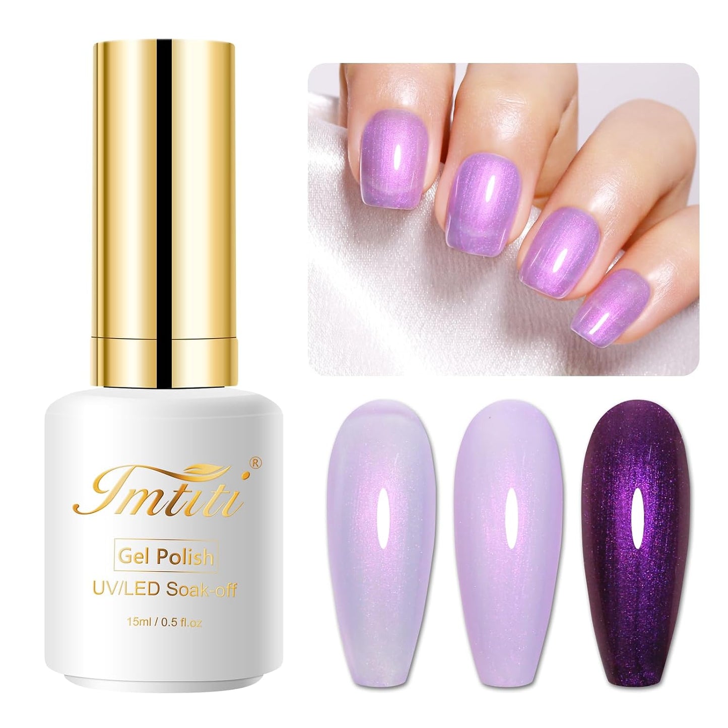 Coral Gel Nail Polish - UV/LED Soak Off Formula for Spring & Summer | 0.5 Fl Oz DIY Nail Art