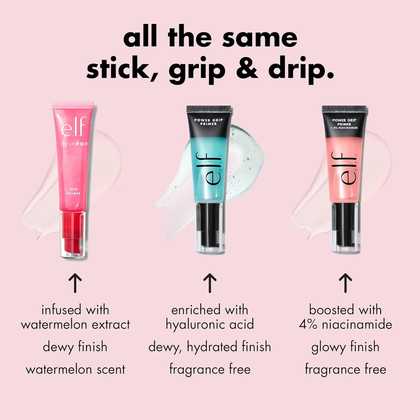 e.l.f. Jelly Pop Dew Primer - Translucent Face Primer for Moisturizing & Smoothing Skin | Vegan & Cruelty-Free