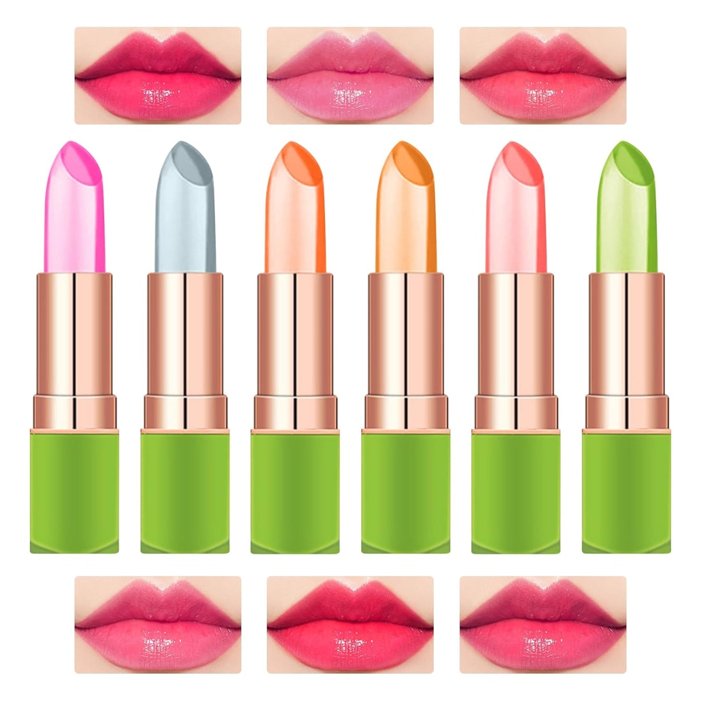 Aloe Jelly Lipstick - Long-Lasting Moisturizing Color-Changing Balm | Waterproof Matte Finish