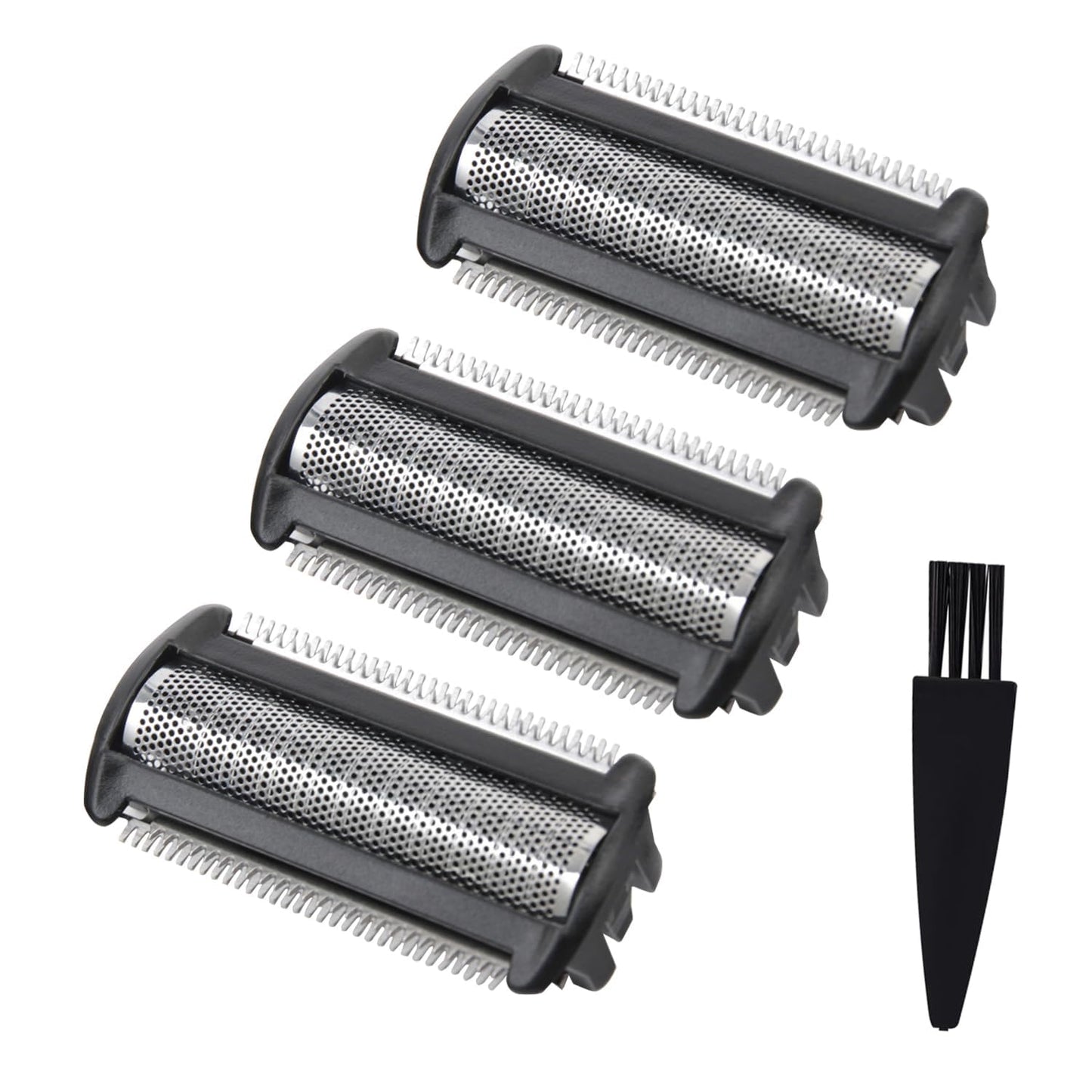 3 Pack BG2000 Replacement Heads Compatible with Philips norelco bodygroom 7000, Bodygroom Replacement Foil Heads for BG2000/40,BG5025, BG7030, BG7040, BG2030, BG2040-Wet Dry Use