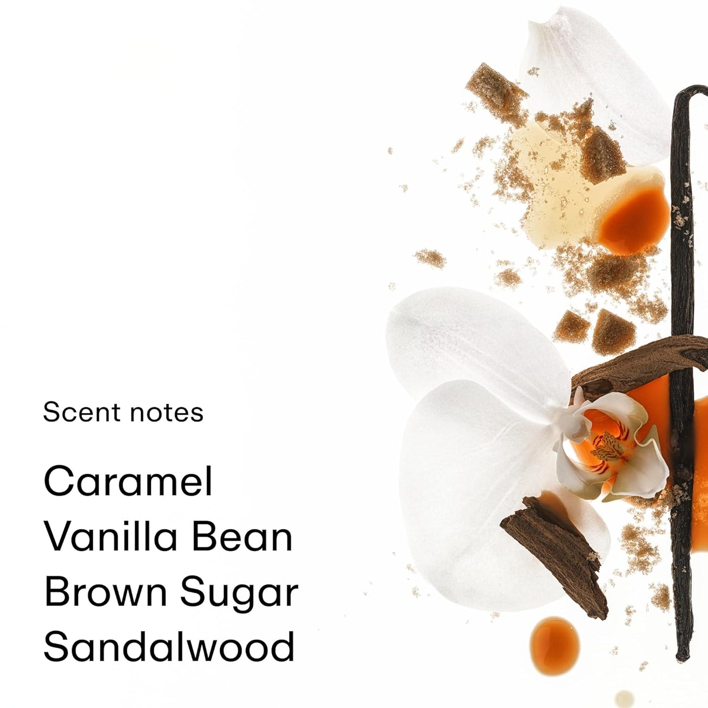 Caramel Skin Body Mist - Warm Vanilla & Bergamot Perfume | 8 Fl Oz Hair & Body Spray